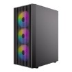 Изображение Корпус компьютера Antec AX27 RGB Elite черного цвета.
