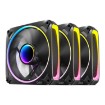 Изображение Вентиляторы Antec Orbit 120 ARGB тройка черного цвета.