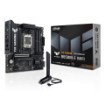 Изображение Материнская плата ASUS TUF GAMING B850M-E WIFI серого цвета.