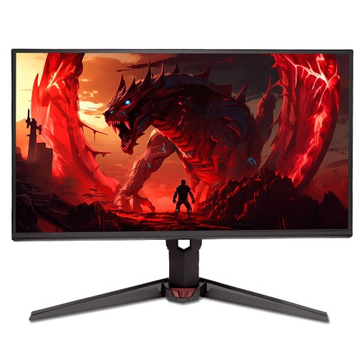 Изображение Монитор Acer Nitro XV270UF3 UM.HX0EE.324 черного цвета.
