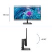 Изображение Монитор Philips E Line 346E2LAE/00 размером 34 дюйма черного цвета.