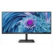 Изображение Монитор Philips E Line 346E2LAE/00 размером 34 дюйма черного цвета.
