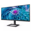 Изображение Монитор Philips E Line 346E2LAE/00 размером 34 дюйма черного цвета.