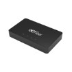 Picture of GoFiber Bridge ONT GF10SK 10GB Optical Fiber Adapter in black.
