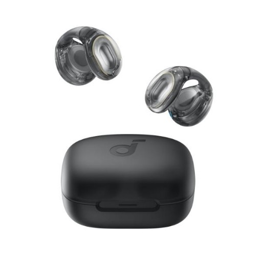 תמונה של אוזניות Anker Soundcore C40i פתוחות בצבע שחור