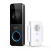 תמונה של פעמון דלת חכם eufy Security Video Doorbell Slim על סוללה