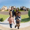 תמונה של פעמון דלת חכם eufy Security Video Doorbell Slim על סוללה