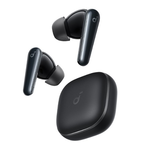 Picture of Advanced ANC headphones Anker Soundcore Liberty 5 in black.