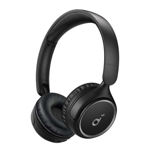 Picture of Anker Soundcore H30i On-Ear Headphones in black.