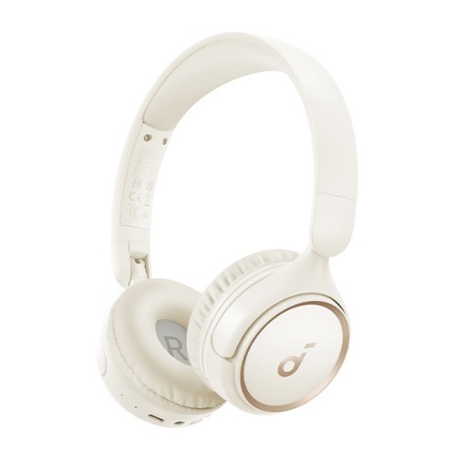 תמונה של אוזניות קשת Anker Soundcore H30i On-Ear בצבע לבן