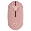 Изображение Беспроводная мышь Logitech M350s Pebble 2 розового цвета.