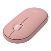 Изображение Беспроводная мышь Logitech M350s Pebble 2 розового цвета.