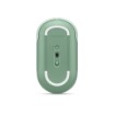 Picture of Lenovo 350 Bluetooth Silent Wireless Mouse in Breeze Moss color.