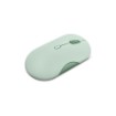 Picture of Lenovo 350 Bluetooth Silent Wireless Mouse in Breeze Moss color.