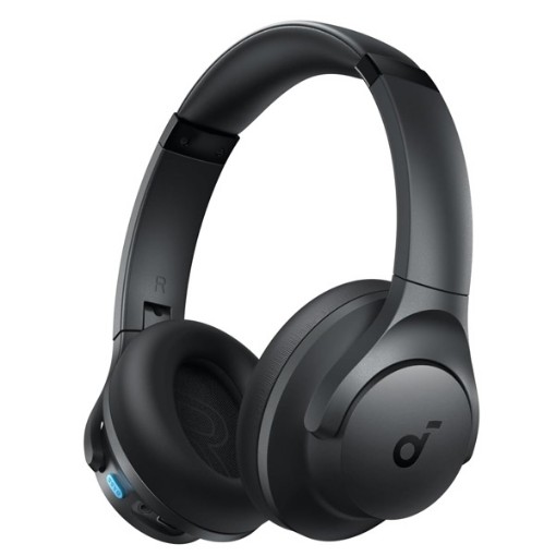 תמונה של אוזניות קשת Anker Soundcore Q11i On-Ear בצבע שחור