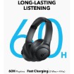 תמונה של אוזניות קשת Anker Soundcore Q11i On-Ear בצבע שחור