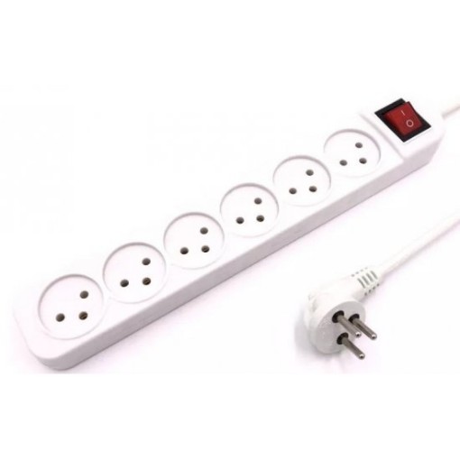 Picture of 6-way socket with a 3-meter cable and Luggar XS-MS-63 switch.