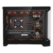 Picture of 1StPlayer UV6 Computer Case UV6-BK-2FC7R-1FC7 in black color.
