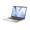 Изображение Ноутбук ASUS Vivobook 14 X1407QA-LY046W золотого цвета.