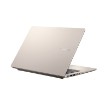 Изображение Ноутбук ASUS Vivobook 14 X1407QA-LY046W золотого цвета.