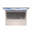 Изображение Ноутбук ASUS Vivobook 14 X1407QA-LY046W золотого цвета.