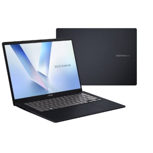 Изображение Ноутбук ASUS Vivobook 14 X1407QA-LY052W синего цвета.