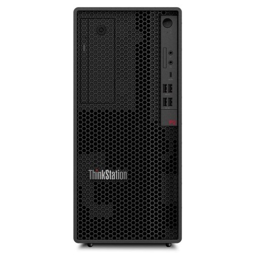 Изображение Рабочая станция Lenovo ThinkStation P2 Tower Gen2 30JQ0061IV черного цвета.