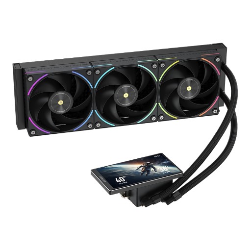 Изображение Холодильник для воды Coolleo ICE Apex Vision PRO 360 BK.