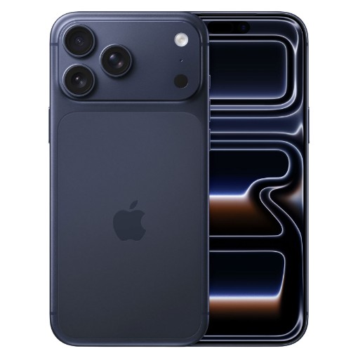 Изображение Сотовый телефон Apple iPhone 17 Pro Max Dual eSim 256GB в цвете глубокий синий.