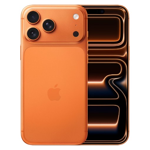 Изображение Сотовый телефон Apple iPhone 17 Pro Max Dual eSim 256GB в цвете космический оранжевый.