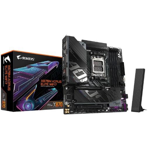 Изображение Материнская плата Gigabyte X870M AORUS ELITE WiFi7.