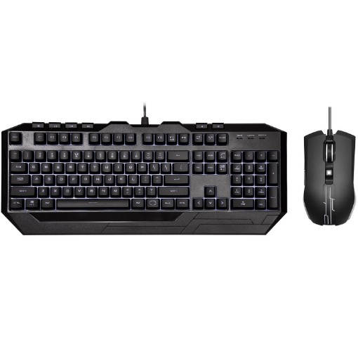 תמונה של סט מקלדת ועכבר חוטי לגיימרים CoolerMaster Devastator 3 Plus בצבע שחור