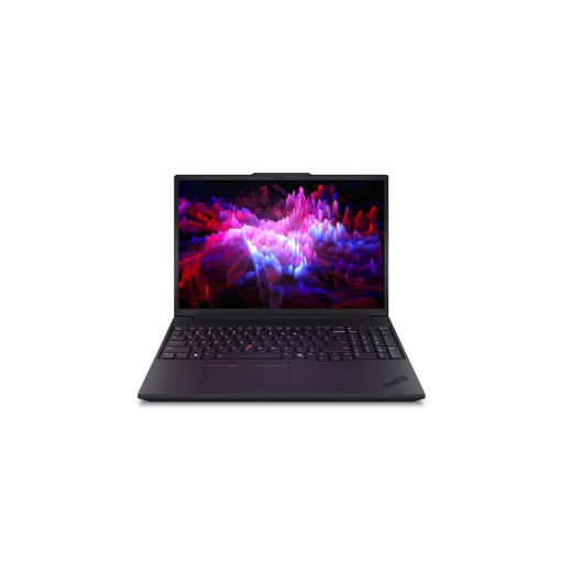 Изображение Ноутбук Lenovo ThinkPad P16v 21RS001CIV черного цвета.