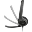 Изображение Наушники с микрофоном для компьютера Logitech H390 USB черного цвета.