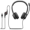 Изображение Наушники с микрофоном для компьютера Logitech H390 USB черного цвета.