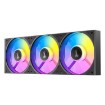 תמונה של מאוורר Antec C120R ARGB x3 בצבע שחור