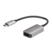 Изображение Адаптер ATEN USB-C на HDMI 4K модель UC3008A1 серебристого цвета.