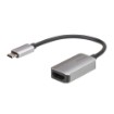 Изображение Адаптер ATEN USB-C на HDMI 4K модель UC3008A1 серебристого цвета.