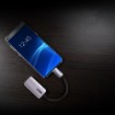 Изображение Адаптер ATEN USB-C на HDMI 4K модель UC3008A1 серебристого цвета.