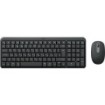 Picture of Logitech Compact MK250 Wireless Keyboard and Mouse Set in Graphite Color.