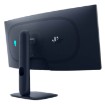 Изображение Игровой монитор с изогнутым экраном Alienware AW3425DW QD-OLED размером 34" цвета Interstellar Indigo.