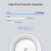 Изображение Система Mesh WiFi 7 домашняя Tri-Band TP-Link BE19000 белого цвета.