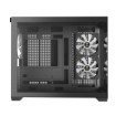 Picture of GAMDIAS AURA GC10M V2 ARGB computer case in black color.