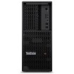 Изображение Настольный компьютер Lenovo ThinkStation P3 Tower Gen2 30HS001AIV черного цвета.