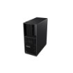 Изображение Настольный компьютер Lenovo ThinkStation P3 Tower Gen2 30HS001AIV черного цвета.
