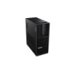 Изображение Настольный компьютер Lenovo ThinkStation P3 Tower Gen2 30HS001AIV черного цвета.