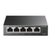 Изображение Настольный коммутатор TP-Link на 5 портов 10/100/1000Mbps черного цвета.