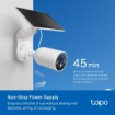 Изображение Беспроводная камера безопасности TP-Link Tapo C425 KIT с солнечной панелью.