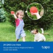 Изображение Беспроводная камера безопасности TP-Link Tapo C425 KIT с солнечной панелью.