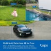 Изображение Беспроводная камера безопасности TP-Link Tapo C425 KIT с солнечной панелью.